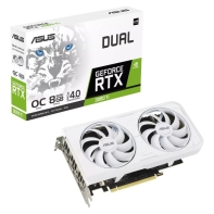 купить Видеокарта ASUS GeForce RTX3060 Ti OC, GDDR6 8GB 256-bit 1xHDMI 3xDP DUAL-RTX3060TI-O8GD6X-WHITE в Алматы фото 1