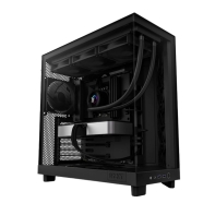 Купить Корпус NZXT H6 Flow Compact Dual-chamber ATX Case Black CC-H61FB-01 Алматы