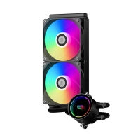 Купить Водяное охлаждение для CPU PCCooler DA240 ARGB BK TDP 270W LGA Intel/AMD Black  Алматы