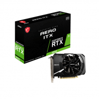 купить Видеокарта MSI GeForce RTX3050 AERO ITX 8G OC, 8G GDDR6 128-bit HDMI 3xDP RTX 3050 AERO ITX 8G OC в Алматы фото 1