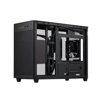 купить Корпус ASUS Prime AP201 Tempered Glass, поддержка 360 mm Радиаторов, VGA до 338мм, micro-ATX, черный в Алматы фото 2