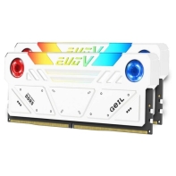 купить Оперативная память 32GB Kit (2x16GB) GEIL EVO V RGB 7200Mhz DDR5 PC5-57600 GESW532GB7200C36ADC White в Алматы фото 3