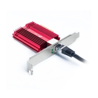 купить Сетевой адаптер PCIe 10GbE TX401 <10GBASE-T/5GBASE-T/2.5GBASE-T/1000BASE-T/100BASE-TX> в Алматы фото 2