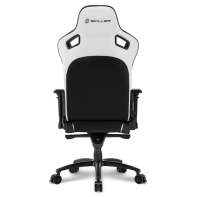 купить Игровое кресло Sharkoon Skiller SGS4 Black/White <Cинтетическая кожа, Газлифт 4, подлокотник 4D> в Алматы фото 3