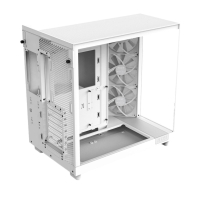 купить Корпус NZXT H6 Flow Compact Dual-chamber ATX Case White CC-H61FW-01 в Алматы фото 2