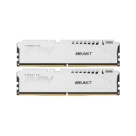 Купить ОЗУ Kingston FURY Beast 128Gb (32x4) kit, DDR5 5600 MT/s, KF556C40BWK4-128, White Алматы