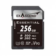 Купить Карта памяти SD Exascend Essential, 256Gb, SDXC II, UHS-II (V90), R300/W260 EX256GSDU2-S Алматы