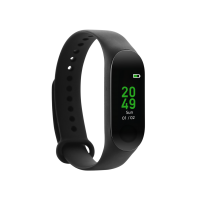 купить CANYON SB-02 Smart band, colorful 0.96 inch TFT, pedometer, heart rate monitor, 80mAh, multi-sport mode, compatibility with iOS and android, Black, host:40*15.5*10.5mm, strap: 233*12mm, 18g в Алматы фото 2