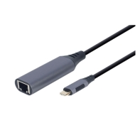 купить Сетевой адаптер Cablexpert A-USB3C-LAN-01, Type-C USB3.0, в Гбит.сеть Ethernet (RJ-45), метал.разъем, Pro в Алматы фото 2