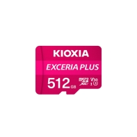 Купить Карта памяти KIOXIA Exceria Plus (M303) 512GB microSD UHS I U3 с адаптером LMPL1M512GG2 Алматы