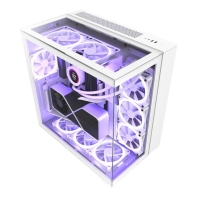 Купить Корпус NZXT H Series H9 Elite Edition ATX Mid Tower Chassis All White CM-H91EW-01 Алматы