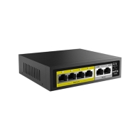 купить Коммутатор Netis P106C, 4x100 LAN PoE(max 30W/port), 2x100 Uplink, max 60W PoE в Алматы фото 2