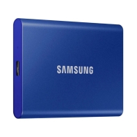 Купить Внешний SSD  500Gb Samsung T7 USB 3.2 Gen.2 (10 Гбит/c)  AES 256, Синий, MU-PC500H/WW Алматы