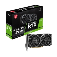 купить Видеокарта MSI GeForce RTX3050 VENTUS 2X  8G OC, 8G GDDR6 DVI HDMI DP RTX 3050 VENTUS 2X XS 8G OC в Алматы фото 2