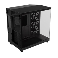 купить Корпус NZXT H6 Flow Compact Dual-chamber ATX Case Black CC-H61FB-01 в Алматы фото 2