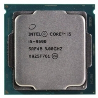 Купить Процессор CPU S-1151 Intel Core i5 9500 TRAY <3.0 GHz (4.4 GHz Turbo), 6-Core, 9MB, Coffee Lake> Алматы