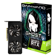 купить 8GB RTX 3060 Ti GDDR6 256-bit 1410/1665 MHz, DPx3, HDMI, PCIe4.0, GainWard RTX3060Ti Ghost (NE6306T019P2-190AB) Bulk 2Fan, 247 мм, 2 слота, 8-pinX1, Потребление 200W -> Блок питания Мин. 600W в Алматы фото 1