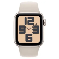 купить Смарт часы Apple Watch SE GPS 44mm Starlight A2723 MRE53QR/A в Алматы фото 2