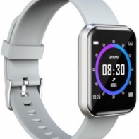 купить Смарт-часы Lenovo E1 Pro Silver <1.44” TFT HD, 2.5D стекло, BT 4.2, 180mAh, IP68-ATM3, Android/iOS> в Алматы фото 1