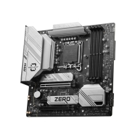 купить Материнская плата MSI B760M PROJECT ZERO LGA1700 B760 4xDDR5 4xSATA3 RAID 2xM.2 HDMI DP mATX в Алматы фото 2