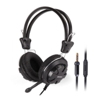 купить Гарнитура A4tech HS-28i BLACK <1xJack3.5, 20Hz-20kHz, 32 Om, 102dB, 1.8m> в Алматы фото 3