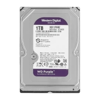 купить Жесткий диск для видеонаблюдения HDD 1Tb Western Digital Purple SATA 6Gb/s 64Mb 3,5" WD11PURZ в Алматы фото 1