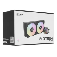 купить Система жидкостного охлаждения Zalman ALPHA 24 (Black) 2066, 2011-V3, 2011, 1200, 115X, 1700, AM4 в Алматы фото 3