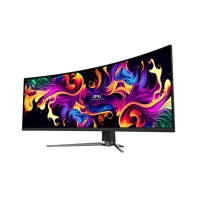 купить Монитор 49" MSI MPG 491CQP QD-OLED 5120x1440 144Hz 1800R 0.03ms 1.5млн:1 2xHDMI 1xDP 4xUSB в Алматы фото 2