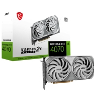 купить Видеокарта MSI GeForce RTX 4070 VENTUS 2X WHITE 12G OC в Алматы фото 2