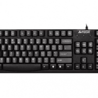 Купить Клавиатура A4tech KR-750 USB, Black, закругленные клавиши Алматы