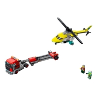 купить Конструктор LEGO City Грузовик для спасательного вертолёта в Алматы фото 1