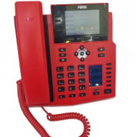 Купить Fanvil X5U-R красный IP-телефон, Два цветных дисплея, 30 DSS-клавиш, USB, 16 SIP-линий, встроенный Bluetooth, PoE, Gigabit Алматы