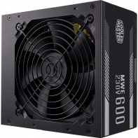 купить Блок питания CoolerMaster MasterWatt Lite 600W Вентилятор 12 см, 80PLUS, MPE-6001-ACABW-EU в Алматы фото 2