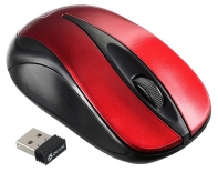 купить Мышь Oklick 675MW черный/красный оптическая (800dpi) беспроводная USB (2but) в Алматы фото 2