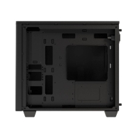 купить Компьютерный корпус FSP CST360B, Без БП, 2xUSB3.0/1xType-C, 2xFAN120, Tempered Glass, Black, mATX в Алматы фото 3