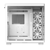 купить Корпус NZXT H Series H9 Flow Edition ATX Mid Tower Chassis All White CM-H91FW-01 в Алматы фото 3