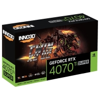 купить Видеокарта Inno3D GeForce RTX4070Ti SUPER Twin X2 OC 16G N407TS2-166XX-186156N в Алматы фото 3