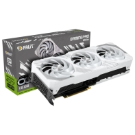 купить Видеокарта PALIT RTX4070Ti SUPER GAMINGPRO WHITE OC 16GB (NED47TST19T2-1043W) в Алматы фото 2