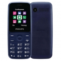 купить Мобильный телефон Philips E125 синий в Алматы фото 1