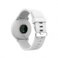 купить CANYON Smart watch, 1.3inches IPS full touch screen, Round watch, IP68 waterproof, multi-sport mode, BT5.0, compatibility with iOS and android, Silver white, Host: 25.2*42.5*10.7mm, Strap: 20*250mm, 45g в Алматы фото 4