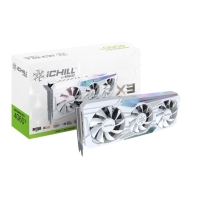 купить Видеокарта INNO3D GeForce RTX 4060 Ti 8GB GDDR6 ICHILL X3 WHITE C406T3-08D6X-17113280 в Алматы фото 2