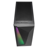 купить Компьютерный корпус FSP CMT195A, RGB, Glass, Black, ATX в Алматы фото 2