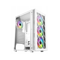 Купить Компьютерный корпус FSP CMT192(W), Без БП, 1xUSB3.0/2xUSB2.0, 4xFAN120 RGB, 2xGlass, White, ATX Алматы