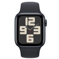 купить Смарт часы Apple Watch SE GPS 44mm Midnight A2723 MRE73QR/A в Алматы фото 2