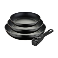 Купить Набор посуды 3 предмета Bergner Click&Cook Black BG BG-35470-BK (18+20+24cm) Алматы