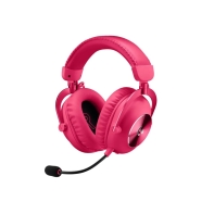 купить Игровая гарнитура беспроводная Logitech G PRO X2 LIGHTSPEED Blue Mic Magenta 981-001275 в Алматы фото 2