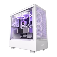 купить Корпус NZXT H Series H5 Flow Edition ATX Mid Tower Chassis White CC-H51FW-01 в Алматы фото 1