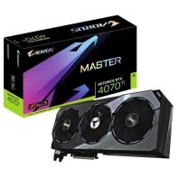 купить Видеокарта Gigabyte (GV-N407TAORUS M-12GD) RTX4070Ti AORUS MASTER 12G в Алматы фото 2