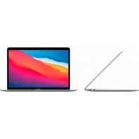 купить Ноутбук Apple MacBook Air 13,3 Apple chip M1/16Gb/SSD 256Gb/Space Gray A2337 model/IOS(Z1240004P) в Алматы фото 3