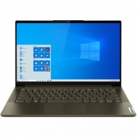 купить Ноутбук Lenovo Yoga Slim7 14ITL05 14* FHD Intel® Core™ i7 1165G7/8Gb/SSD 512Gb/Win10/Dark Moss(82A300CXRU) в Алматы фото 2